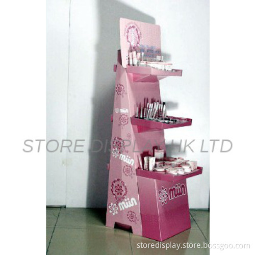 Cardboard Display Stand For Cometic